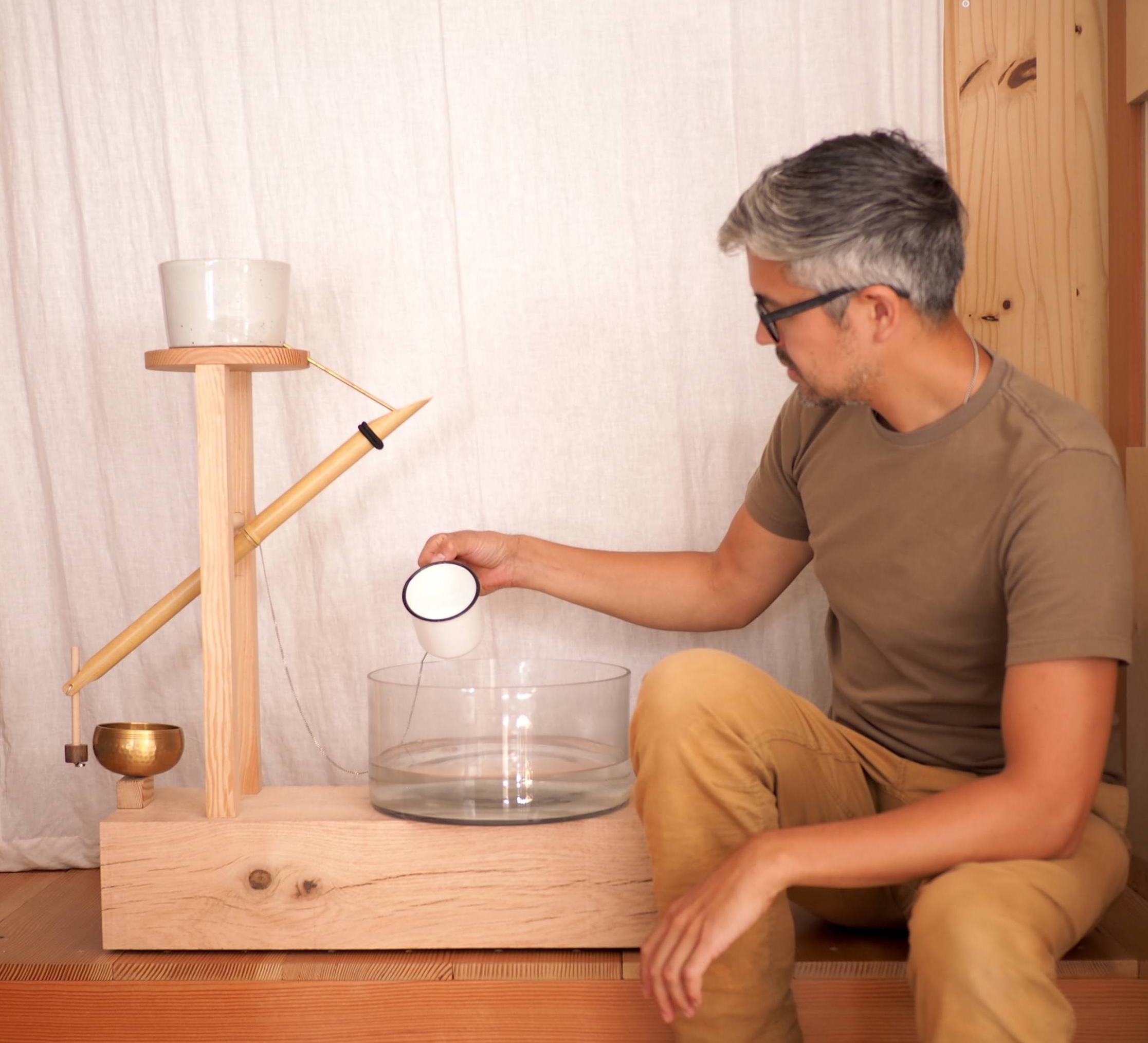 Mechanism for healing oneself with water